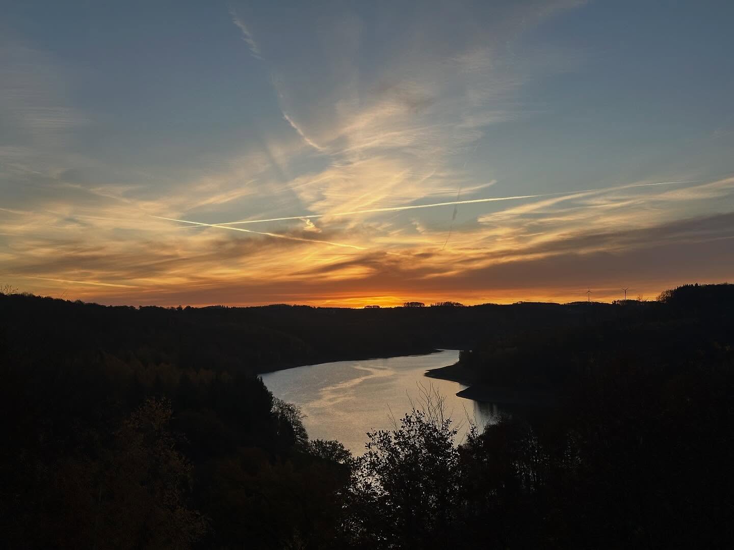 Sonnenaufgang im Oberbergischen
