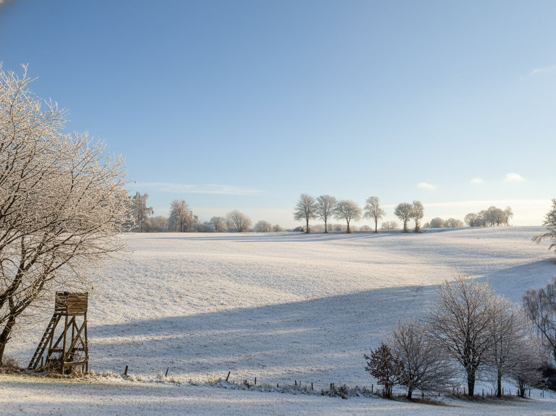 Winterzauber auf dem Borner Hof
