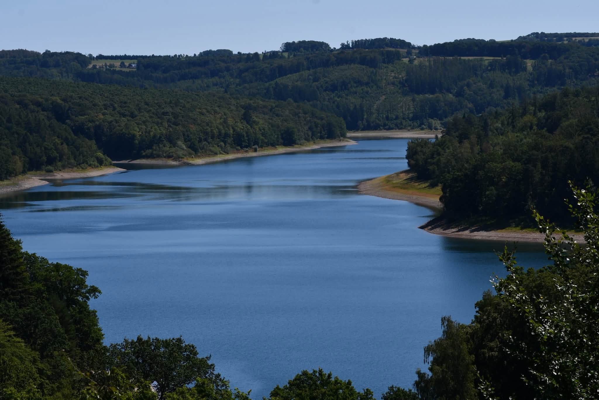 Die Wiehltalsperre im Oberbergischen Kreis